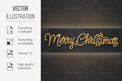 Merry Christmas Lettering Product Image 1