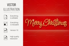 Merry Christmas Lettering Product Image 1