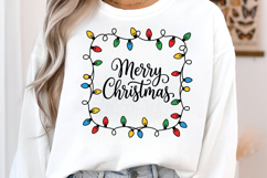 Merry Christmas Lights PNG Product Image 2