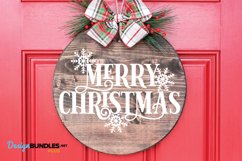 Merry Christmas SVG, Christmas Sign SVG, Christmas SVG Product Image 3