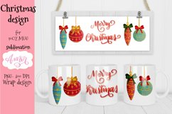 christmas ornaments mug sublimation