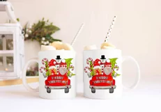 Merry Christmas Sublimation | Christmas Gnomes and Snowman Product Image 3