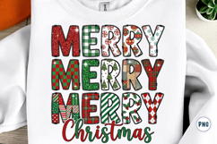 Merry Christmas Sublimation PNG Product Image 1