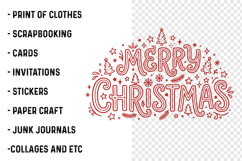 Merry Christmas Png Product Image 3