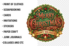 Merry Christmas Png Product Image 3