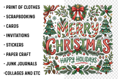 Merry Christmas Png Product Image 3