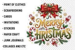 Merry Christmas Png Product Image 3