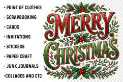Merry Christmas Png Product Image 3