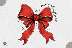 Merry Christmas Png, Christmas Coquette Png Product Image 1