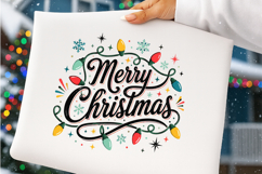 Merry Christmas Png, Christmas Light Png Product Image 3