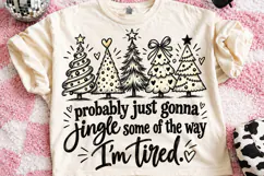 Merry Christmas PNG, Christmas Trees PNG, Christmas Shirt Product Image 2