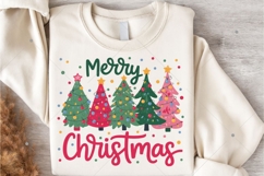 Merry Christmas PNG, Christmas Tree Png, Pink Christmas Png Product Image 7