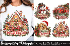 Merry Christmas PNG, Funny Christmas PNG, Christmas PNG Product Image 1