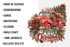 Merry Christmas PNG, Funny Christmas PNG, Christmas PNG Product Image 3