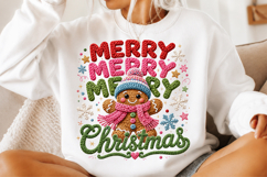 Merry Christmas Png Gingerbread Christmas Png Product Image 2