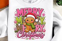 Merry Christmas Png, Gingerbread Christmas Png Product Image 1