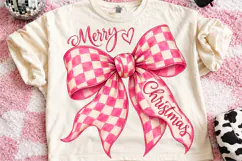 Merry Christmas PNG, Merry Christmas Bow PNG Product Image 2
