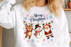 Merry Christmas PNG, Preppy Stripes Christmas Png Product Image 3