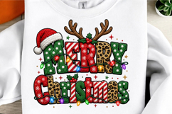 Merry Christmas PNG Retro Christmas Png Product Image 3