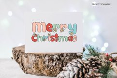 Merry Christmas Png  Retro Christmas Sublimation Design