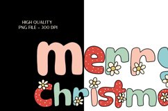 Merry Christmas Png  Retro Christmas Sublimation Design