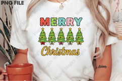 Merry Christmas PNG, Sublimation Designs Product Image 2