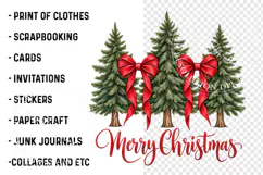 Merry Christmas Png, Sublimation Shirt Design Png Product Image 3