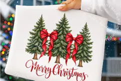 Merry Christmas Png, Sublimation Shirt Design Png Product Image 4