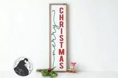 Christmas Porch Sign SVG, Christmas SVG, Merry Christmas SVG Product Image 1