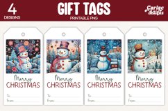 Merry Christmas Printable Tags