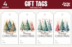 Merry Christmas Printable Tags