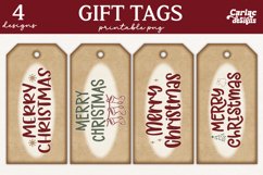 Merry Christmas Printable Tags