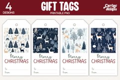 Merry Christmas Printable Tags