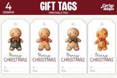 Merry Christmas Printable Tags