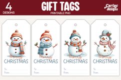 Merry Christmas Printable Tags