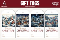 Merry Christmas Printable Tags