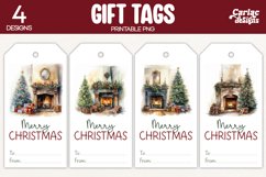 Merry Christmas Printable Tags