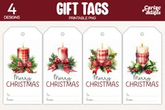 Merry Christmas Printable Tags