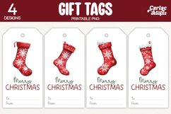 Merry Christmas Printable Tags