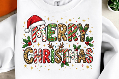 Merry Christmas Retro PNG Product Image 1