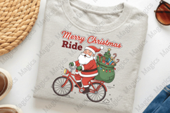 Merry Christmas Ride PNG Sublimation Product Image 3