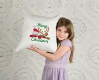 Merry Christmas Santa and Rudolph embroidery design Product Image 4