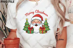 Merry Christmas Santa Claus Clipart PNG Product Image 2