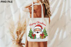 Merry Christmas Santa Claus Clipart PNG Product Image 3