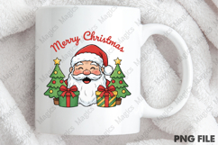 Merry Christmas Santa Claus Clipart PNG Product Image 4