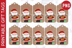 Merry Christmas Santa Printable Gift Tags Product Image 1