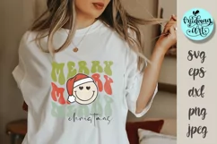 Merry christmas svg, christmas png, christmas sublimation Product Image 1