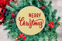 Merry Christmas SVG Bundle. Cut File for Cricut / Silhouette Product Image 6