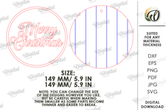 Merry Christmas Wall Signs Bundle Laser Cut. Wall Decor SVG Product Image 3