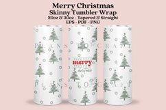 merry christmas skinny tumbler sublimation wrap with high resolution 300 DPI and transparant background perfect for 20oz and 30oz skinny tumbler